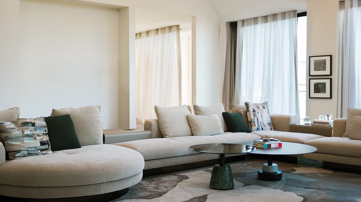 Luxury living room sectional